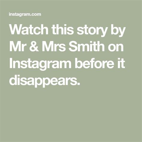 Watch this story by Celina Smith on Instagram before it disappears.